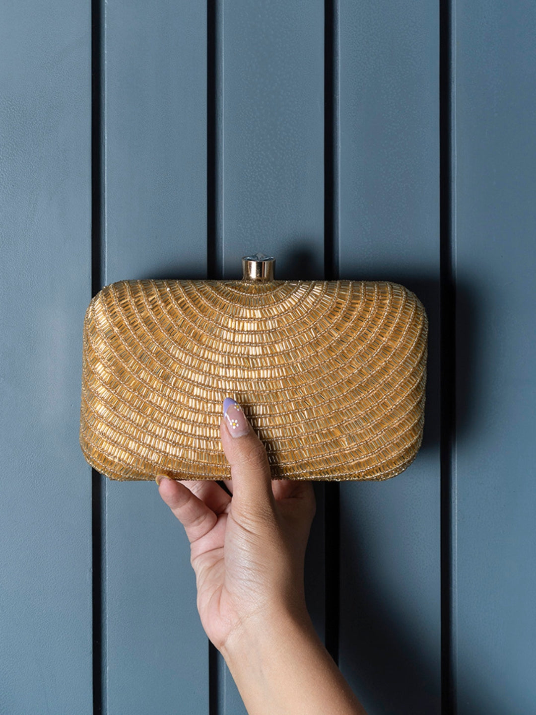 Gold party clutch best sale