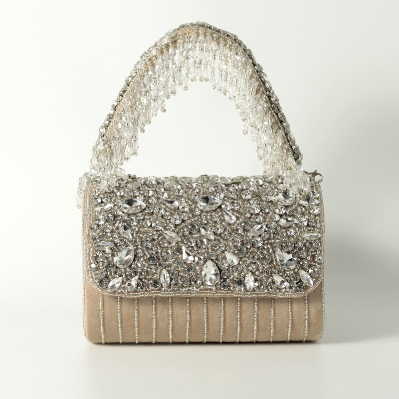 Grace Embellished Flap Over Bag