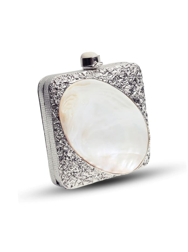 Mumtaz Mother of Pearl Clutch