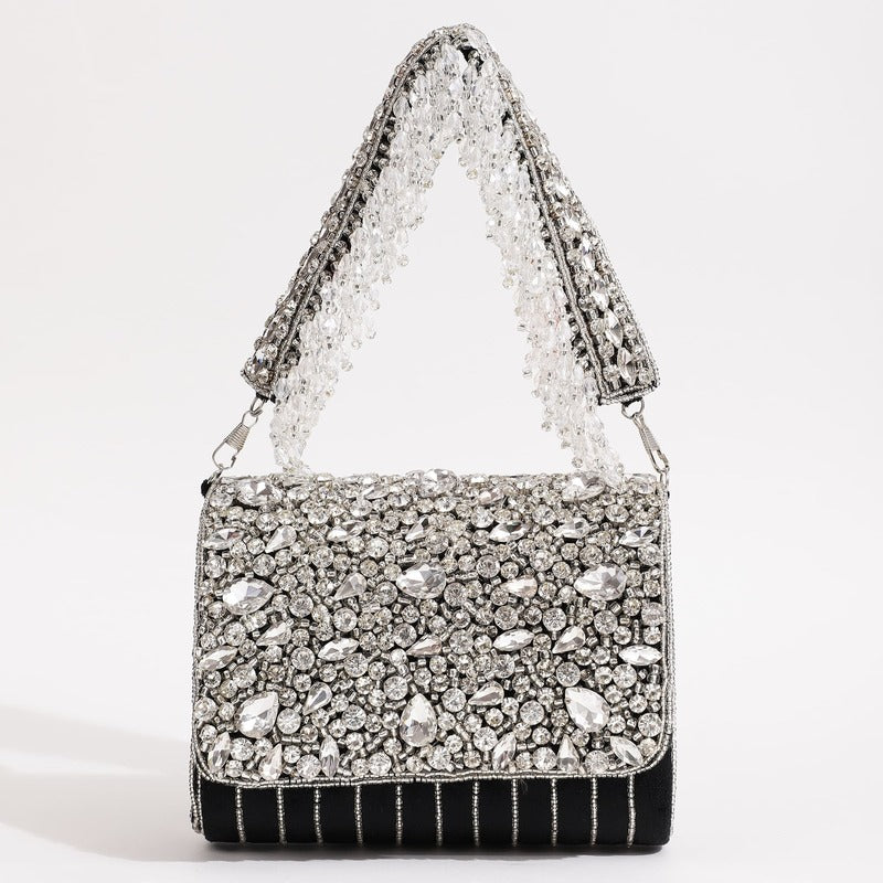 Grace Embellished Flap Over Bag