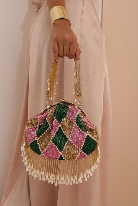 Bliss Batua Bag with Detachable Handle